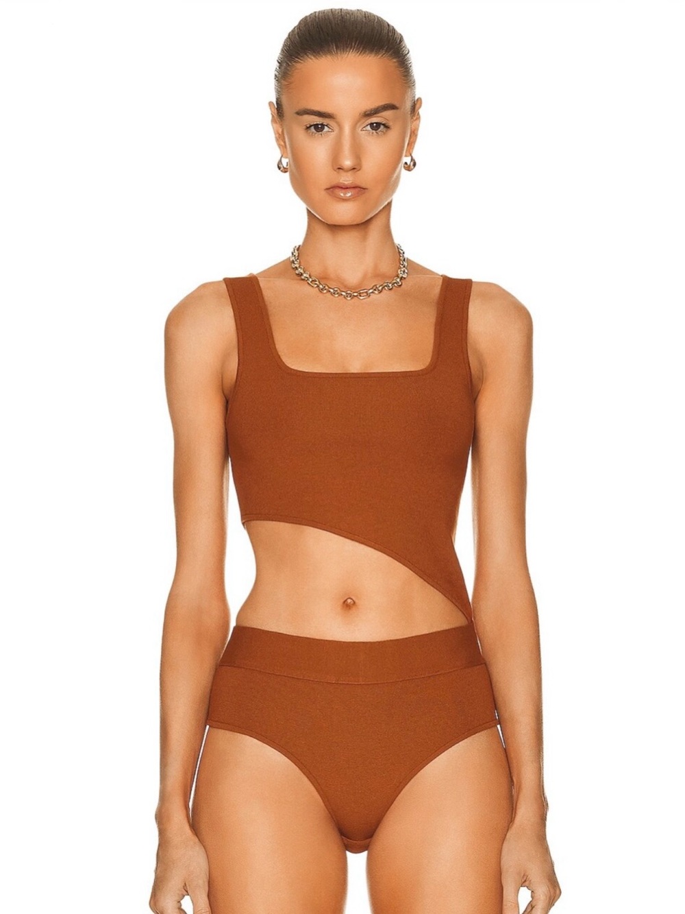 NWOT Zeynep Arcay cutout bodysuit sz 2